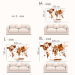 3D Houten wereldkaart - Multicolor - Afbeelding 5