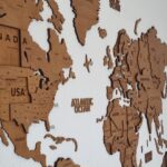 3D Houten wereldkaart - Eiken photo review