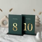 Tafelnummers Bruiloft Houten