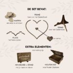 Gastenboek Bruiloft Alternatieve Hart - Afbeelding 3