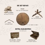 Gastenboek Bruiloft Alternatieve - Walnoot Boom - Afbeelding 3